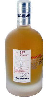 Bruichladdich 2001 Micro-Provenance Series Bourbon Rum Cask #013 Shopping Center Massen 64.8% 700ml