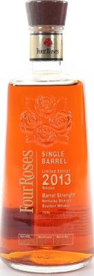 Four Roses Single Barrel Limited Edition 2013 3-3I 60.2% 750ml
