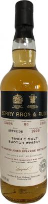 An Undisclosed Speyside Distillery 1995 BR #12284 Kensington Wine Market 48.9% 700ml