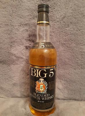 Big 5 5yo Oak Barrels Hermann C. Andresen Flensburg Germany 40% 700ml