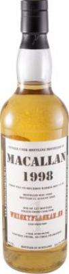 Macallan 1998 Whf 1st Fill Ex-Bourbon Barrel #1191 55.3% 700ml