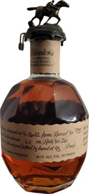 Blanton's The Original Single Barrel 46% 700ml