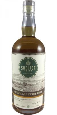 Shelter Point Artisanal Cask Strength Whisky 57.2% 750ml
