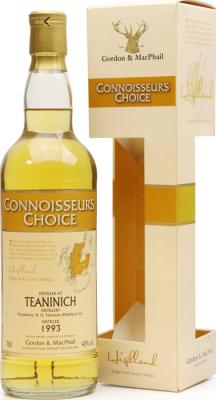 Teaninich 1993 GM Connoisseurs Choice Refill Sherry Hogshead 43% 700ml