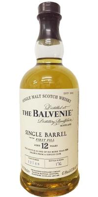 Balvenie 12yo 1st Fill Ex-Bourbon Cask 47.8% 700ml
