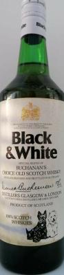 Black & White Special Blend of Buchanan's Choice Old Scotch Whisky 43% 700ml