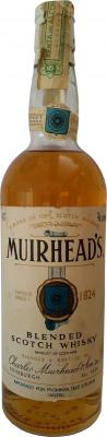 Muirhead's Blue Seal Blended Scotch Whisky Importado por Prominsa Madrid 43% 750ml