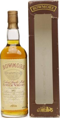 Bowmore 1972 Islay Single Malt Sherry Casks 40% 750ml