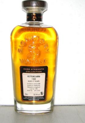 Fettercairn 1988 SV Cask Strength Collection #1996 58.4% 700ml