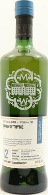 Highland Park 2008 SMWS 4.268 Sands Of Thyme 1st Fill Ex-Bourbon Barrel 61% 700ml