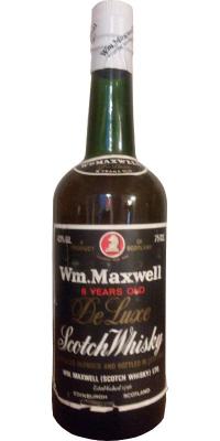 Wm. Maxwell 8yo WmMx De Luxe Scotch Whisky 43% 750ml