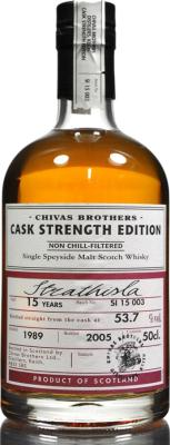 Strathisla 1989 Chivas Brothers Cask Strength Edition Batch SI 15 003 53.7% 500ml