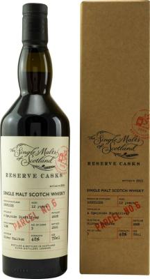 A Speyside Distillery 2008 ElD Parcel No. 6 The Single Malts of Scotland Reserve Casks 48% 700ml