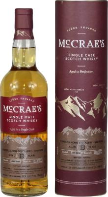 Craigellachie 2008 LsD McCrae's Bourbon Barrel 57.1% 700ml