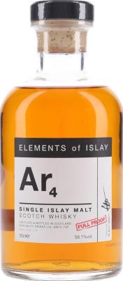 Ardbeg Ar4 SMS Elements of Islay Bourbon Barrel 58.1% 500ml