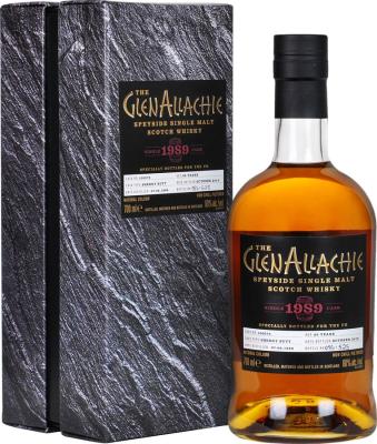 Glenallachie 1989 Single Cask Sherry Butt #100050 60.1% 700ml