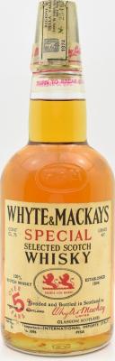 Whyte & Mackay W&M Special Selected Scotch Whisky 5yo International Imports Pisa Italy 43% 750ml