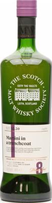 BenRiach 2009 SMWS 12.20 Martini in a trenchcoat 1st Fill Ex-Bourbon Barrel 59.8% 700ml