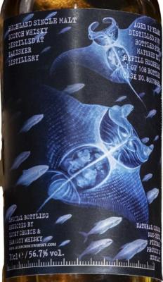 Talisker 2011 UD Lucky Choice Harmony Whisky & Lucky Choice 56.7% 700ml