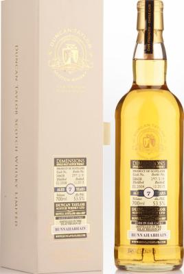 Bunnahabhain 2008 DT Dimensions Oak Casks #38608 53.5% 700ml