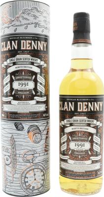 North British 1991 McG Clan Denny Refill Hogshead DMG 12088 46.7% 700ml