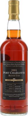 Port Charlotte 2001 Blood Tub Private Cask Bottling #37 46% 700ml