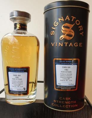 Caol Ila 1982 SV Cask Strength Collection #6487 53% 700ml