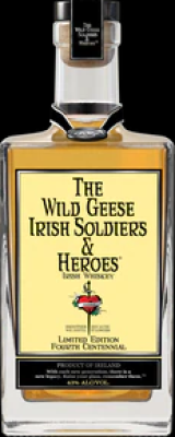 The Wild Geese Irish Soldiers & Heroes Limited Edition 4th Centennial Imported by MHW Ltd Manhasset NY 43% 750ml