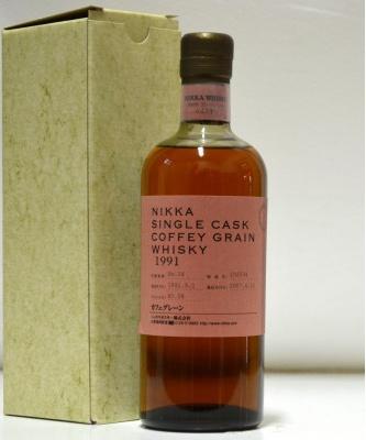 Nikka 1991 Single Cask Coffey Grain 15yo #102034 60% 700ml