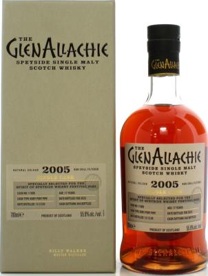 Glenallachie 2005 Ruby Port Pipe Spirit of Speyside Festival 2023 55.9% 700ml