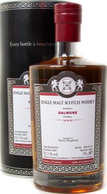 Dalmore 2007 MoS Sherry Hogshead 52.1% 700ml