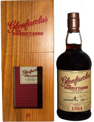 Glenfarclas 1964 The Family Casks Release Sp15 Sherry Butt #4725 46.4% 700ml