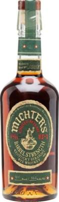 Michter's US 1 Barrel Strength Rye New Charred American Oak 55.2% 700ml