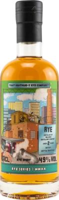 Helsinki Whisky Batch 1 TBWC Rye Series MMXX 49% 500ml