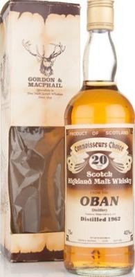 Oban 1962 GM Connoisseurs Choice 40% 750ml