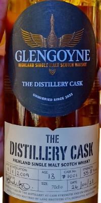 Glengoyne 2009 The Distillery Cask Bourbon 55.8% 700ml