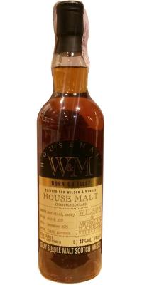 House Malt 2011 WM Barrel Selection Born on Islay 306811/306818 43% 700ml