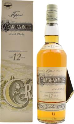 Cragganmore 12yo Old two-part label D. & J. McCallum 40% 700ml