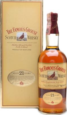 The Famous Grouse 21yo 43% 700ml