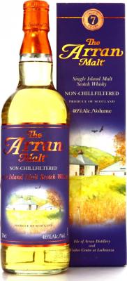 Arran Single Island Malt Scotch Whisky Non-Chillfiltered 46% 700ml