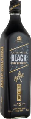 Johnnie Walker Black 200 Years Limited Edition Design 40% 700ml