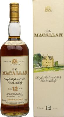 Macallan 12yo 43% 1000ml