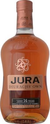Isle of Jura 16yo Diurachs Own Ex-Bourbon + Sherry Butt 40% 700ml