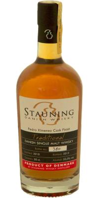 Stauning 2010 Traditional Pedro Ximenez Cask Finish 52.3% 500ml