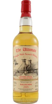 Ballechin 2005 vW The Ultimate Bourbon Barrel #223 46% 700ml