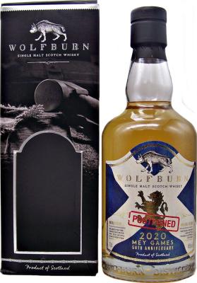 Wolfburn 6yo Mey Games 2020 Postponed 245 & 465 46% 700ml