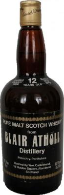 Blair Athol 1966 CA Dumpy Bottle 45.7% 750ml