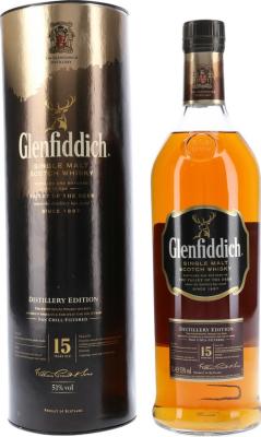 Glenfiddich 15yo Distillery Edition American & European Oak 51% 1000ml