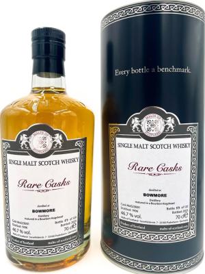 Bowmore 1996 MoS Rare Casks Bourbon Hogshead 46.7% 700ml