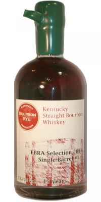 Straight Bourbon Whisky 15yo EBRA EBRA Selection 2014 73.75% 750ml